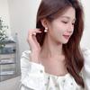 Women's Light Luxury Simple and Elegant Imitation Pearl Earrings Fashionable and Versatile Unique and Design Sense Earrings