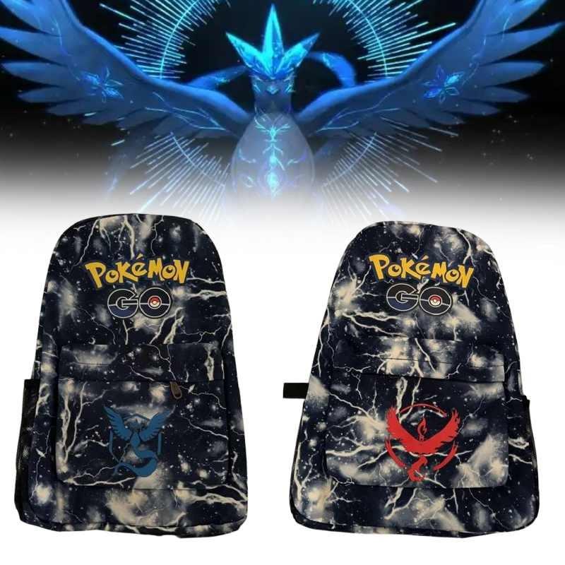 Pokmon Backpack With Waterproof Oxford Fabric For School Students
