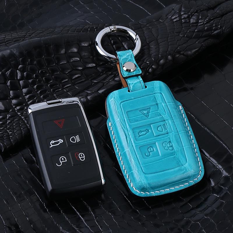 

Genuine Leather Crocodile Key Case for Land Rover Range Rover Sport, Velar, Evoque