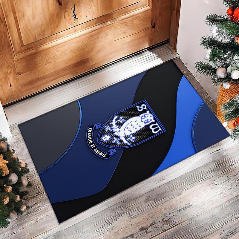 Tappeto in Cristallo di Velluto con Stampa del Sheffield Wednesday Football, Comodo Assorbente d'Acqua Antiscivolo per Pavimenti Interni