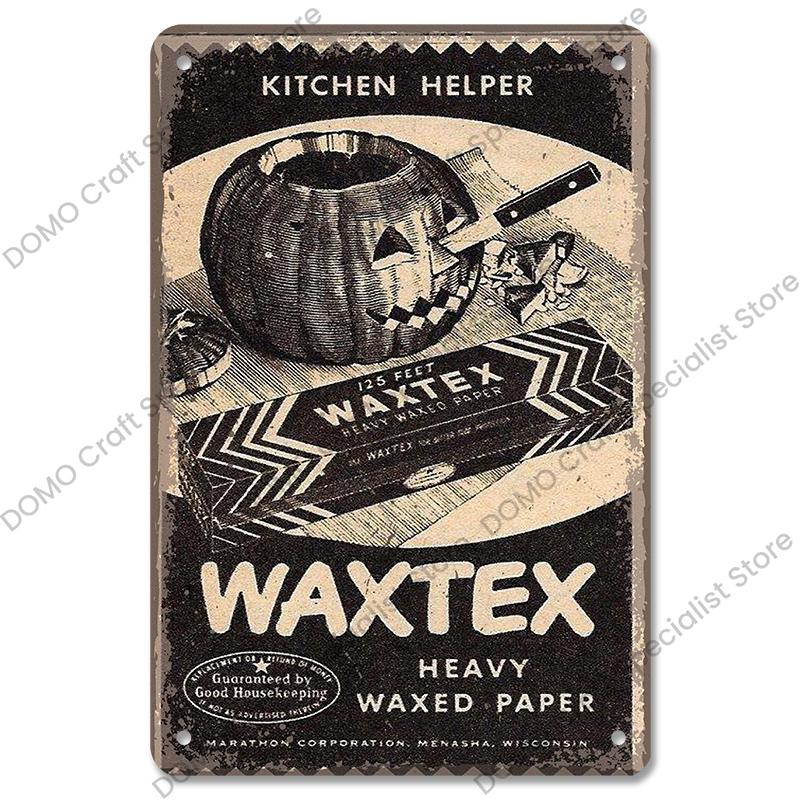 Halloween Night Party Poster Vintage Metal Signs Pumpkin Trick or Treat Metal Tin Plate Wall Art Decor For Bar Pub Club Home