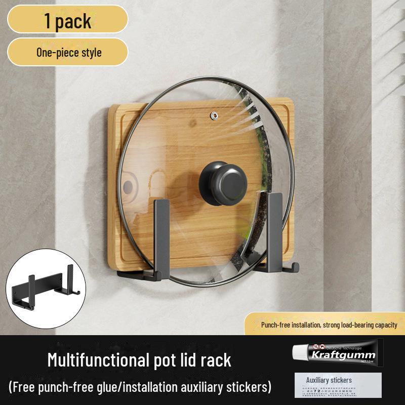 Punch-Free Kitchen Rack for Pots, Cutting Boards & More