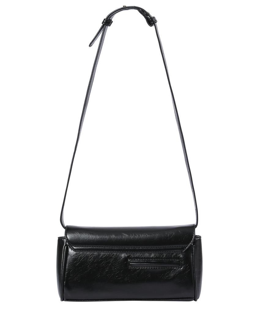 Mucent Banon Silver Hardware Square Shoulder Bag Unisex