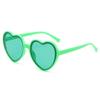 Cute UV 400 Protection Protection Heart-Shaped Sunglasses Cosplay Halloween Party Spectacles Summer Beach Shades for Female