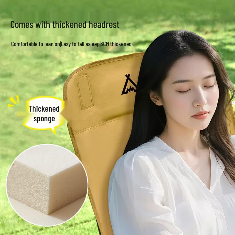 Suncojia Outdoor Folding High-Back Moon Chair