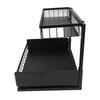 Unterschrank Organizer Abnehmbarer Doppelschichtiger Metall Ausziehbarer Schrank Organizer Ausziehbares Spülbeckenregal