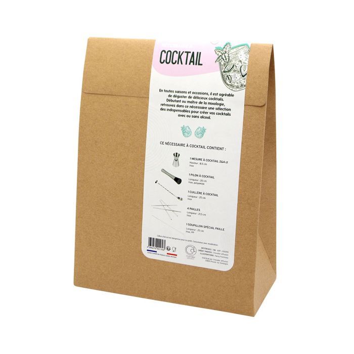 Kit accessoires à cocktails