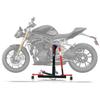 Workshop Center Stand - CONSTANDS - Power-Evo - Triumph Speed Triple 1200 RS (21-25) - 300 Kg - Red Adapter Kit