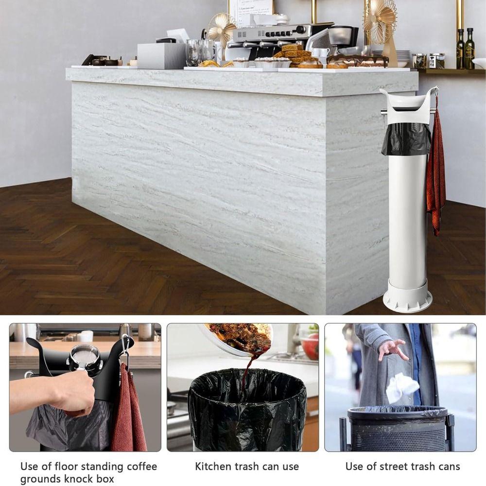 100Pcs Thickened Large Trash Bags Heavy Duty Liners Coffee Grounds Bags  Coffee Shop