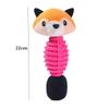 Dog Plush Toy Animals Shape Bite Resistant Squeaky Toys Corduroy Dog Toys for Small Large Dogs Puppy Pets Training Accessories