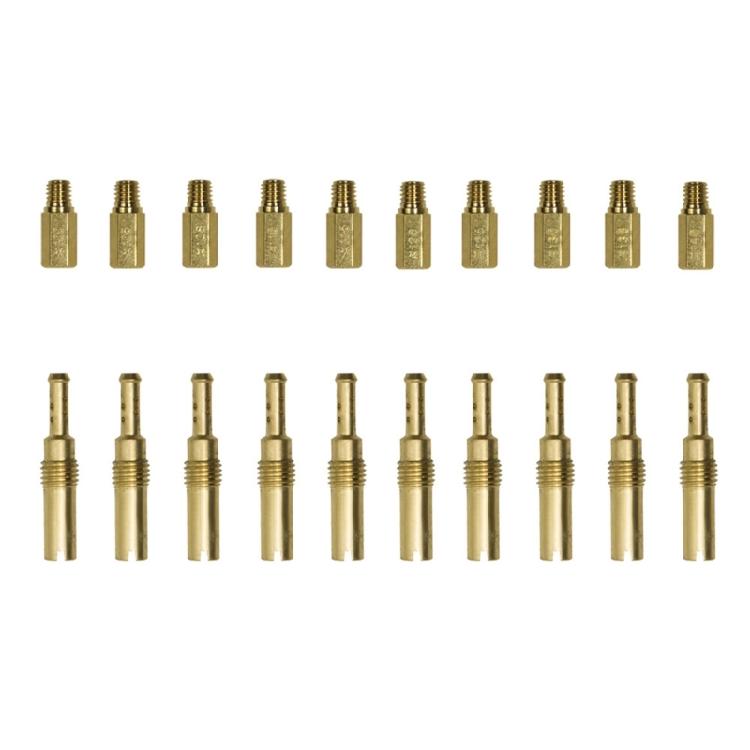 20Pcs Carburetor Idle Jet Slow Main/Pilot Jets 32-140 For PWK PWM CVK Carburetor