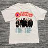 Heart Band Royal Flush Tour 2025  White Cotton  Full Size S-5XL Unisex T-Shirt