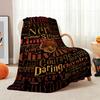 Harry'S Hogwarts Adventure Flannel Blanket Soft Comfortable Fleece Blanket For Living Room Sofa Nap Home Decor Memorial Gift