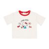 Sanrio Short Sleeve Hello Kitty 606481 Kids' T-Shirt, White, 90cm, Body 60% Cotton, 40% Polyester, Rib 95% Cotton, 5% Polyurethane,
