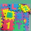 Colorful Alphanumeric Foam Puzzle Mat For Early Learning And Playful Education
