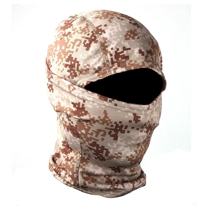 Camouflages Balaclavas Face Masks Tactically Hood Ski Masks Fulls Head Wrap