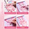 Diy Book Dress Up Sticker Book Cartoon Girl Makeup Show Sticker Book Princess Puzzle Toys Handmade Diy Sticker Toy Kids Gift