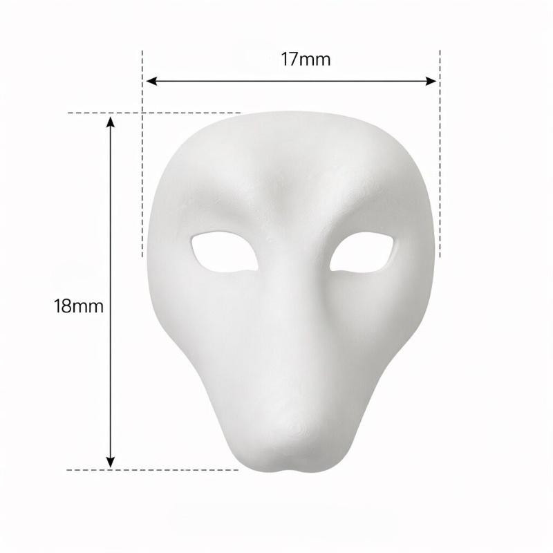 3D Printed Cosplay Realistic Kigurumi Base Beast Skull Mask Animal Plastic Fursuit Head Base DIY Accessories Half Face Mask