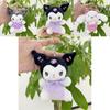 Adorable Kurumi Plush Doll Toy With Cute Melon Pink And Violet Colors For Girls