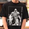 Skull Knight Shirt, Beherit Tee, Dark Fantasy Anime Tee, Medieval Manga Top