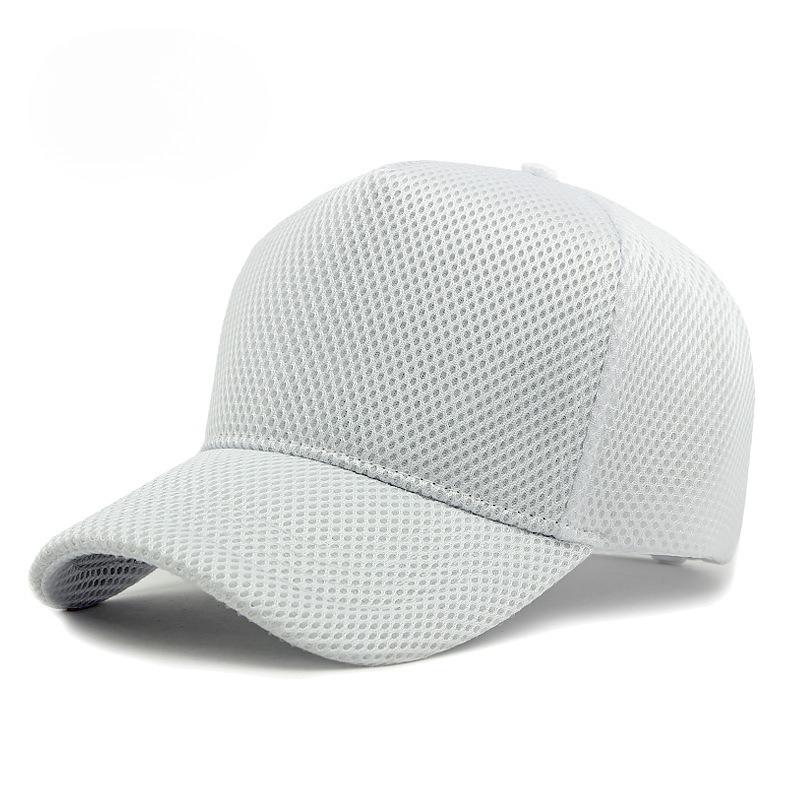 Large Head Size Full Mesh Baseball Cap High Crown Structured Trucker Hat Men Women Summer Breathable Outdoor Sun Hat