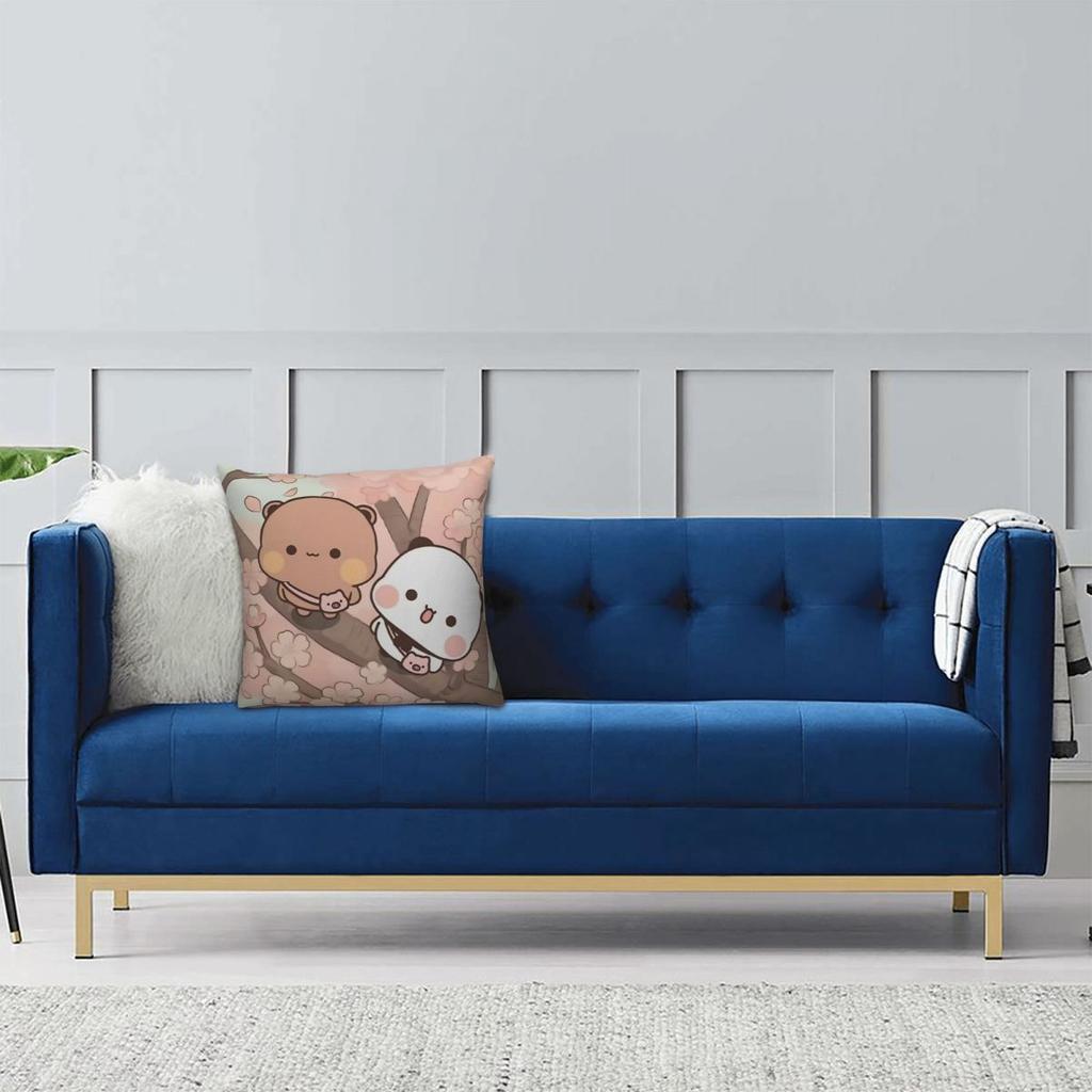 Bubu Dudu Cute Cartoon Bear Character Pillow Cover Kawaii Panda Pillow Case Cushion Cover Pillowcases For Party Home Decor