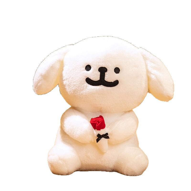 New Plush Dog Doll - Perfect Gift for Kids, Flower Arrangement, or Home Decor