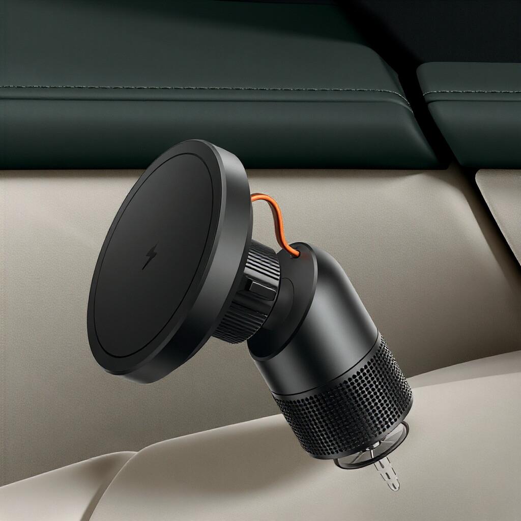 Car Expand Magnetic Phone Holder for Xiaomi Su7 YU7 SU7 SU YU 7 Su 7 Yu7 YU7 Car Magnetic Wireless Charging Phone Holder