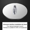 Large Stainless Steel Shower Head 360 Degrees Water Discharge High Pressure Rainfall