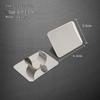Stainless Steel Nail Art Color Mixing Palette and Finger Ring