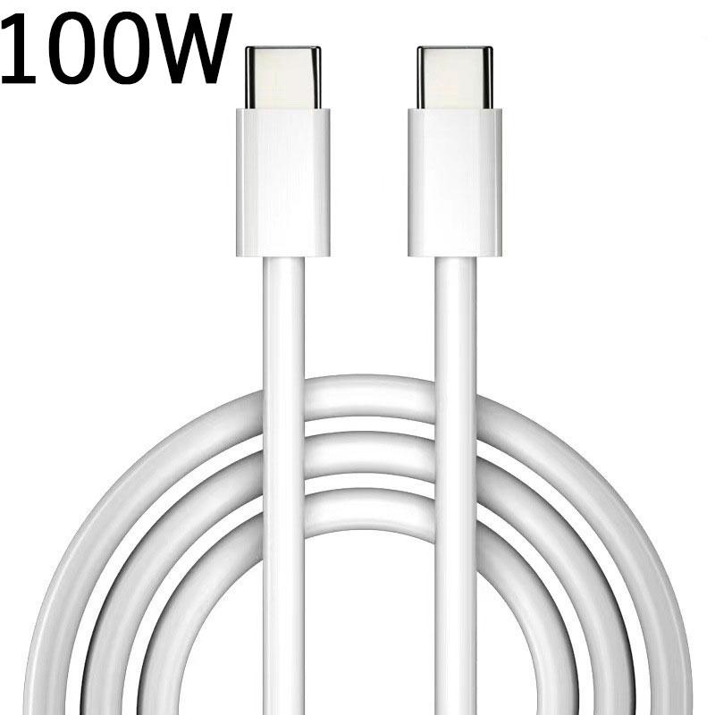 PD 100W 60W USB C To USB Type C Cable Fast Charge Data Cable For Huawei Samsung Xiaomi Macbook iPad Data Line Type C To Type C
