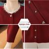 Chic Spring Knit Jacket & Cardigan Set for Stylish Middle-Aged Women - 2026 Fashion Collection