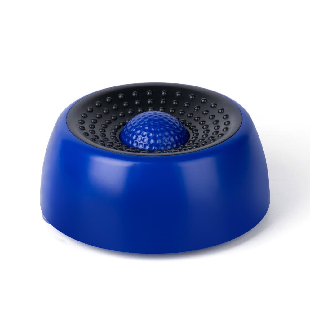 

Plastic Slow Feeder Dog Bowl with Rolling Ball Non-Slip Pet Feeding Bowl Food-Grade Anti-Choking Dog Treat Bowl Puppy Training синий
