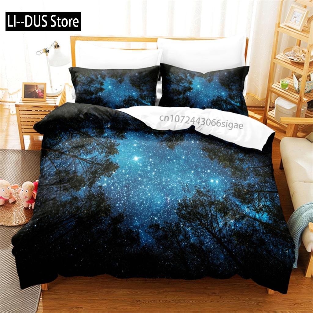 Dense Forest Bedding Set Duvet Cover Set 3d Bedding Digital Printing Queen Size Bedding Set Fashion Design