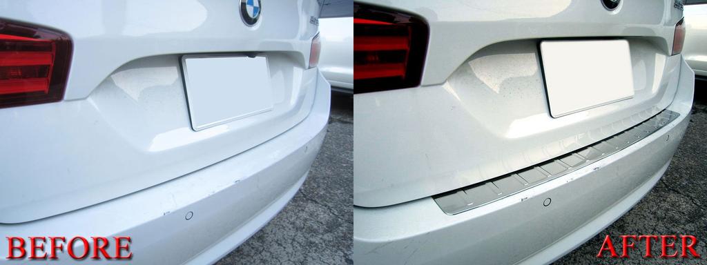 BRIGHTZ Finish Stainless Steel Rear Bumper Foot Plates for the 5 Series F10 Part 3019127 Ultra-Mirror [OUT-FOOT-012] (Fits 523d, 523i, 528i, FW20,