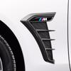 2Pc Car Decorate Fender Body Side Emblem Sticker Auto Accessories For BMW M Performance M3 X6 X5 E39 E46 E90 E60 E36 F11 F12 F07 jvsh88