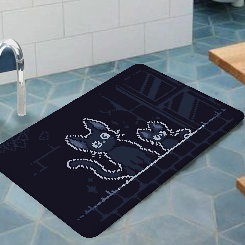 

Cat Room Mats Nordic Style Home Doormat Oilet Mats Bedroom Decor Mat Rug Mat Door Mat Floor Mat Kitchen Rug Welcome Mat 30x50cm