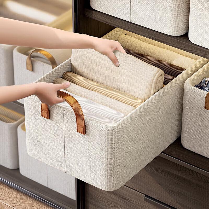 Fabric Wardrobe Clothes Storage Box