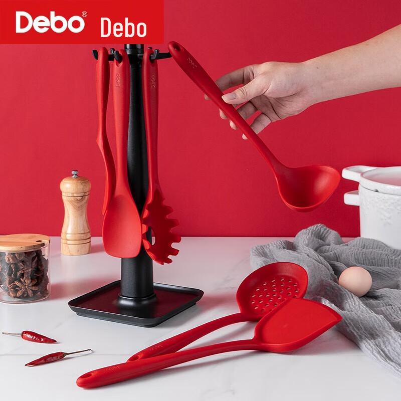 

DePai Rebecca Silicone & Straw Cooking Utensil