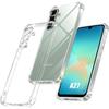 Case for Samsung Galaxy A27 5G, Transparent Shockproof Anti-Scratch Silicone Reinforced Corners