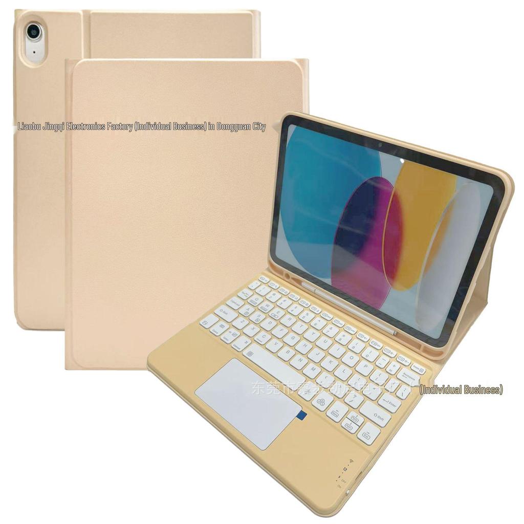 All-in-One Protective Case with Bluetooth Keyboard & Pen Slot for iPad 11/10.9