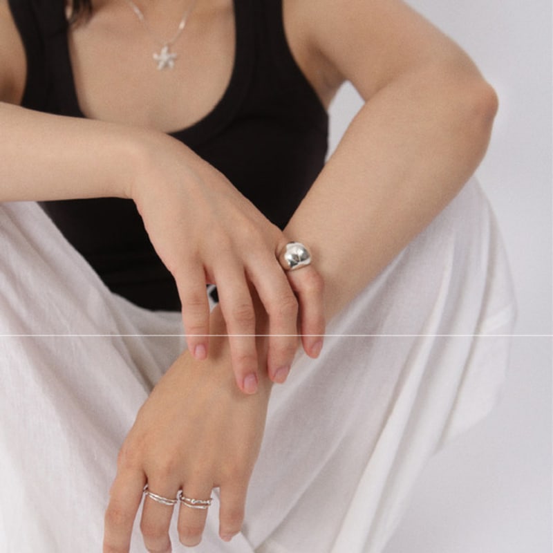 Moodydoo Melted caramel ring