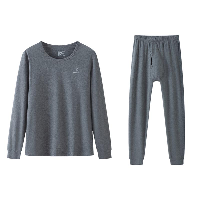 

Мужской термокомплект Yiershuang из высокоэластичной смесовой ткани хлопка 2XL (150-170 lbs)