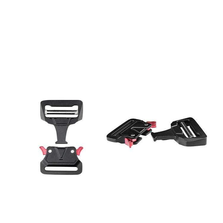 Factory Custom Clothing Accessories Metal Adjustment Buckle Fashion Quick Belt Release Buckle Tactical Alloy Belt Buckle