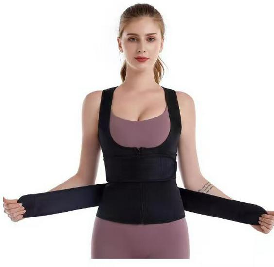 

Men s Plus Size Fitness Vest: Waist Trainer & Tummy Control Shaper for Abdomen Support XXXL