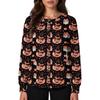 Women's Casual Fashion Single Breasted  Halloween Graphic Printed Nurses Tops