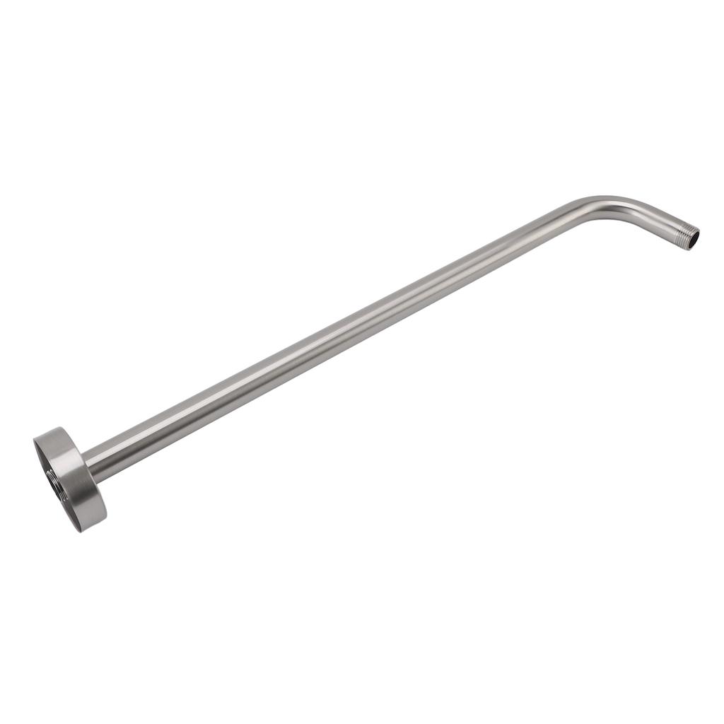 Shower Arm NPT1 2 Stainless Steel Wall Mount Concealed Shower Head Extension Arm with Flange Brushed