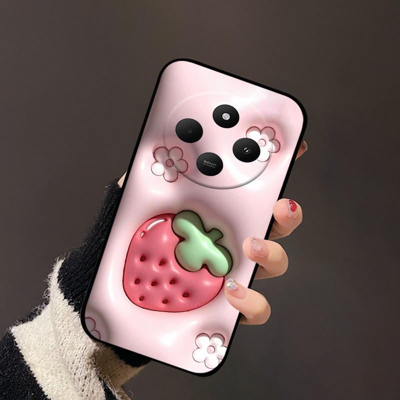 Für Redmi 14C 4G Weiche Hülle 14R Stilvolle Cartoon-Bemalte TPU-Silikon-Handyhülle Für Xiaomi Poco C75 4G 5G Stoßfeste Coque Hüllen