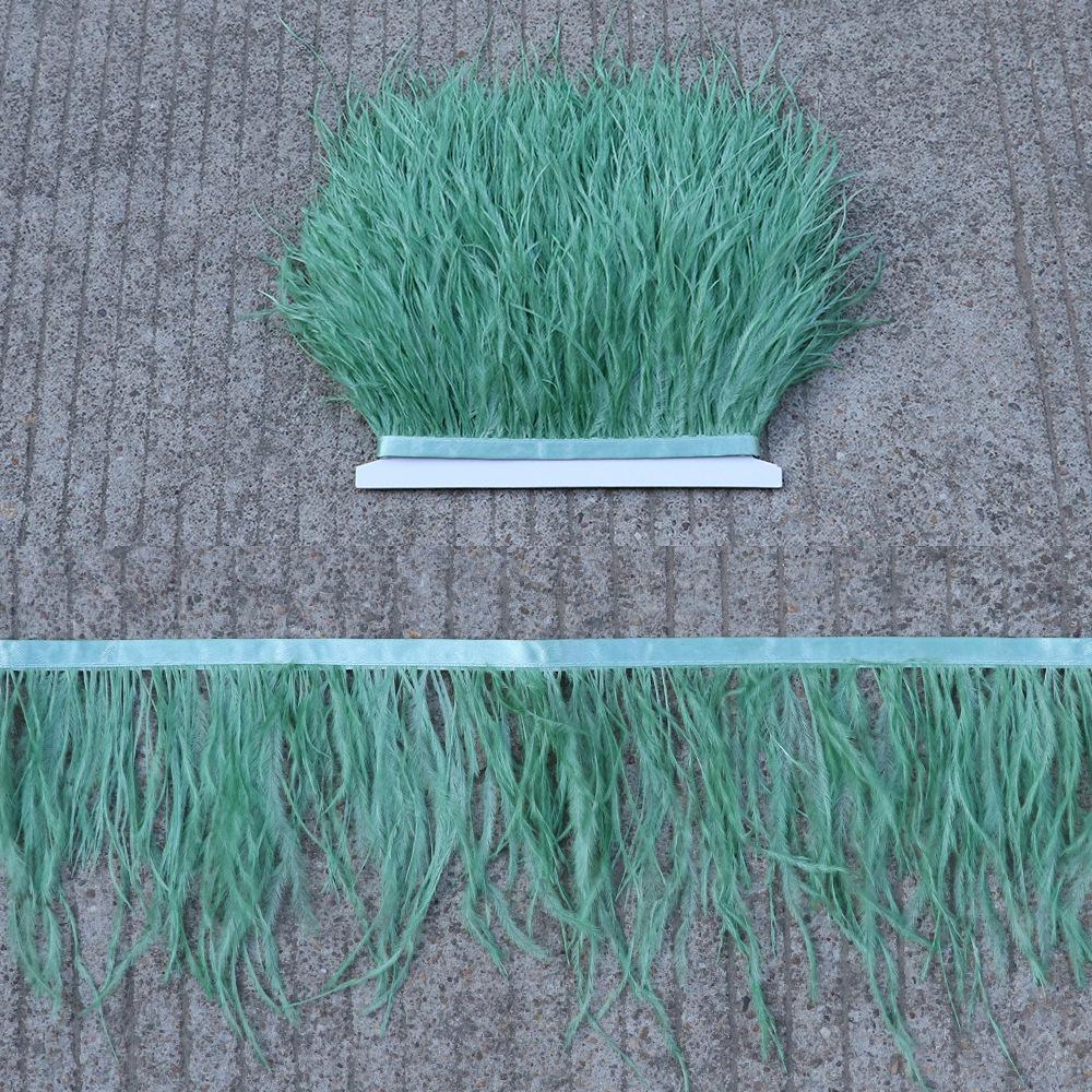 Thickened Encryption Ostrich Hair Cloth Edge 10-15Cm Feather Clothing Skirt Accessories