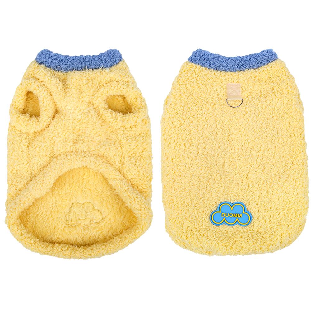 Cute Pink Cat Clothes Soft Fleece Puppy Cat Sweater Clothes Warm Winter Pet Kitten Coat Jacket Chihuahua Yorkshire Clothing